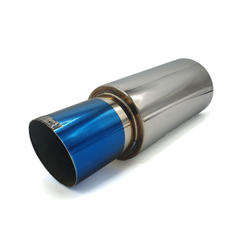 منبع اگزوز تمام استیل ساستا بیضی