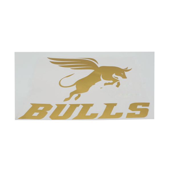 برچسب شیشه خودرو طرح BULLS