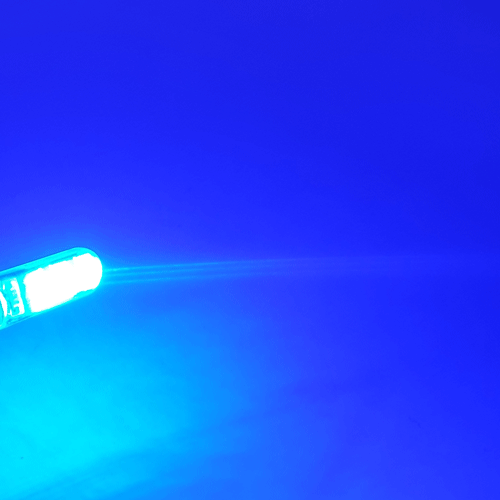 لامپ سکن چراغ کوچک آبی