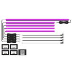الوایر فیبر نوری مدل RGB Light
