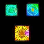 پروژکتور آفرود مربعی لنزدار RGB