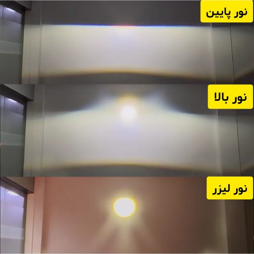 لنز کاسه چراغ BI-LED دیلایت دار برند زیمر مدل LION KING