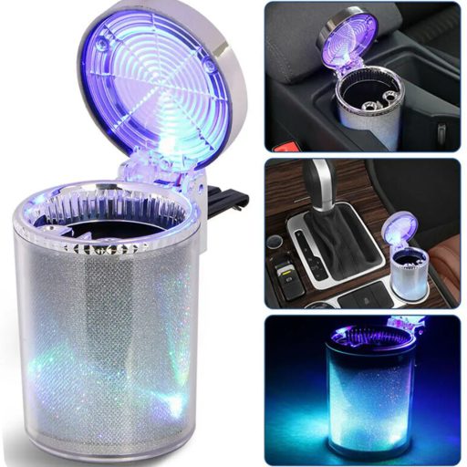 جاسیگاری خودرو چراغ دار RGB