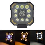 پرژکتور مربعی 10LED طرح گرگ مدل RGB - Image 7