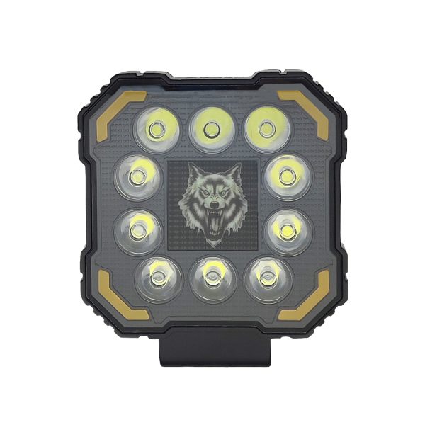 پرژکتور مربعی 10LED طرح گرگ مدل RGB