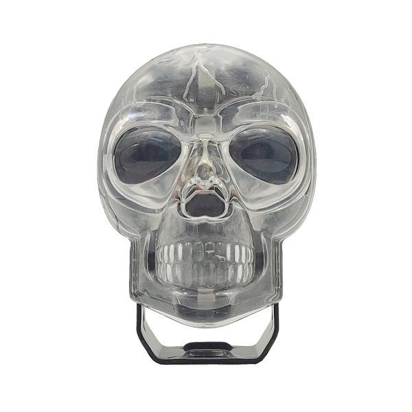 پرژکتور موتورسیکلت طرح SKULL مدل RGB شفاف