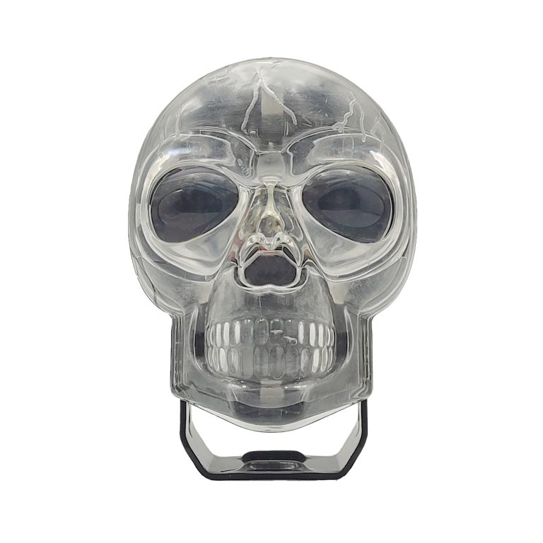 پرژکتور موتورسیکلت طرح SKULL مدل RGB شفاف