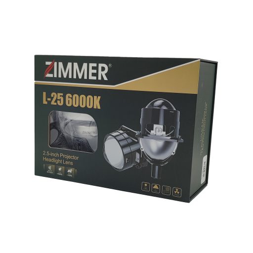 لنز چراغ خودرو BI-LED برند زیمر مدل L25-6000K