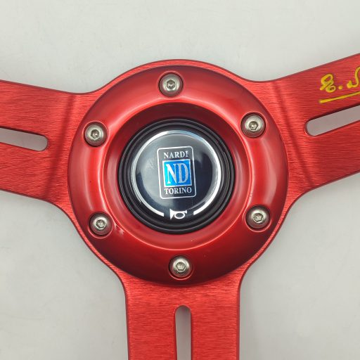 فرمان اسپرت قرمز برند NARDI